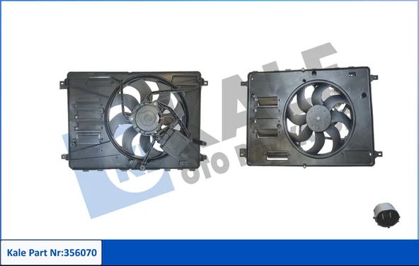 6G918C607GF FAN MOTORU DAVLUMBAZLI GALAXY II /  KUGA I /  MONDEO IV / S-MAX 2.0-2.2TDCI 07-15 12V ürün görseli 1