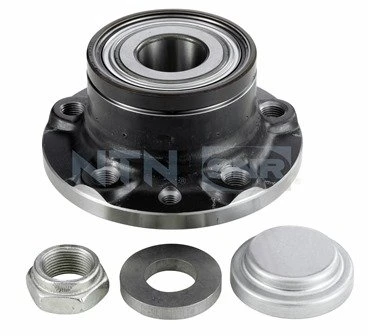 51810395 TEKER PORYASI DOBLO 10= / PRATICO 10= / COMBO D 12= ARKA RULMANLI ABSSİZ 5 BİJON FLANŞ 120mm ürün görseli 1