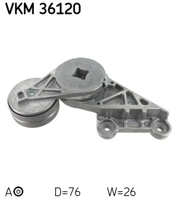 7431275380 VANTİLATÖR GERGİSİ LAGUNA / SAFRAN 2.0 16V N7Q KOMPLE KÜTÜKLÜ ürün görseli 1