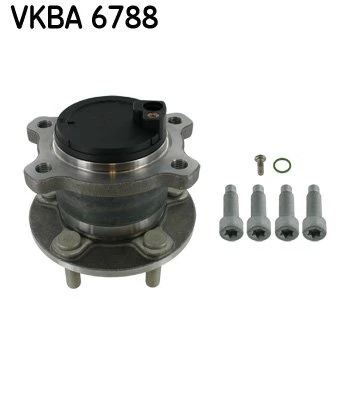 AV612C299BAG TEKER RULMANI FOCUS / C MAX 12=  1.6-2.0 TDCI  ARKA ABS SENSÖRLLÜ ürün görseli 1