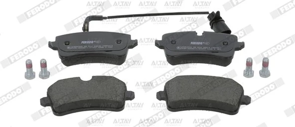 4G0698451 FREN BALATA A6 10= 4G2 - C7 / A7 10= 4GA / A8 09= 4H_ / PORSCHE 14= MACAN 95B ARKA FİŞLİ ürün görseli 1