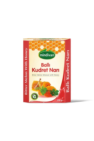 Mindivan Ballı Kudret Narlı Macun 230 Gr ürün görseli 1