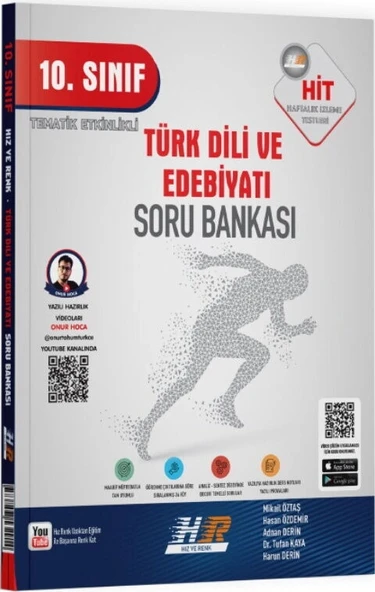 10. Sınıf Türk Dili Ve Edebiyatı Soru Bankası Tematik Etkinlikli Hız Ve Renk ürün görseli 1