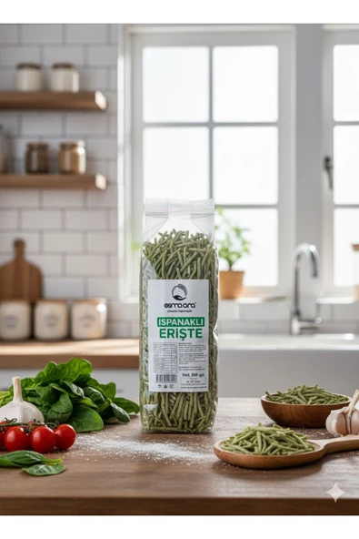 ESMA ANA Sütlü Yumurtalı Ispanaklı Erişte 300 Gr ürün görseli 1