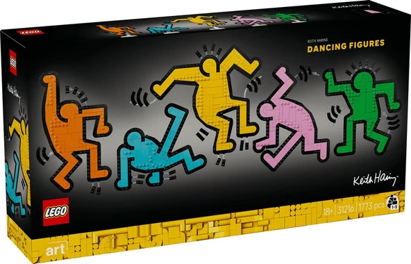 Lego Art Keith Haring – Dans Eden Figürler 31216 ürün görseli 1