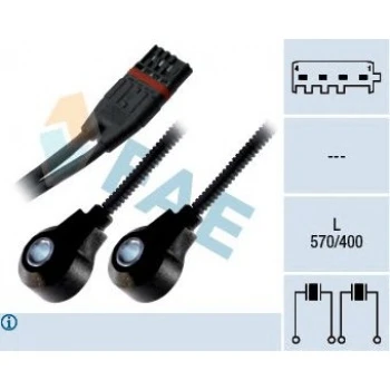 Bmw Vuruntu Sensoru Bmw E87 E90 F20 F30 N54 N55 - Fae 60224 ürün görseli 1