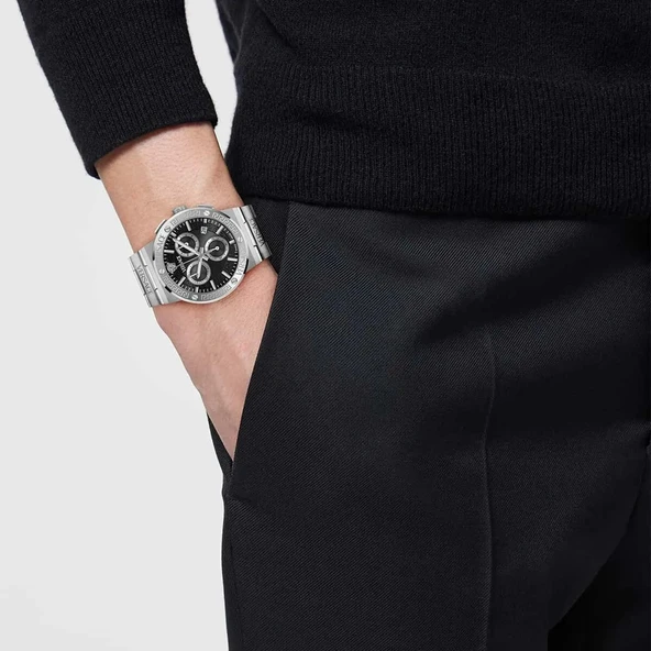 Versace VRSCVEKMA0325 Erkek Kol Saati - Resim 5