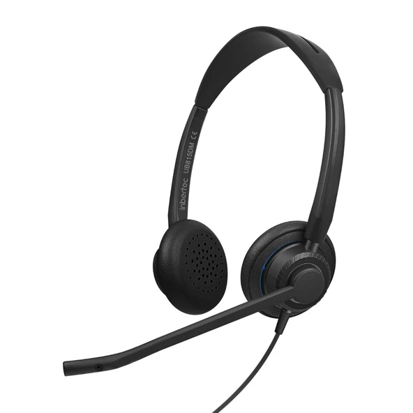 Inbertec UB815DM Premium Yapay Zeka Gürültü Engelleyici USB Kulaklık ürün görseli 1