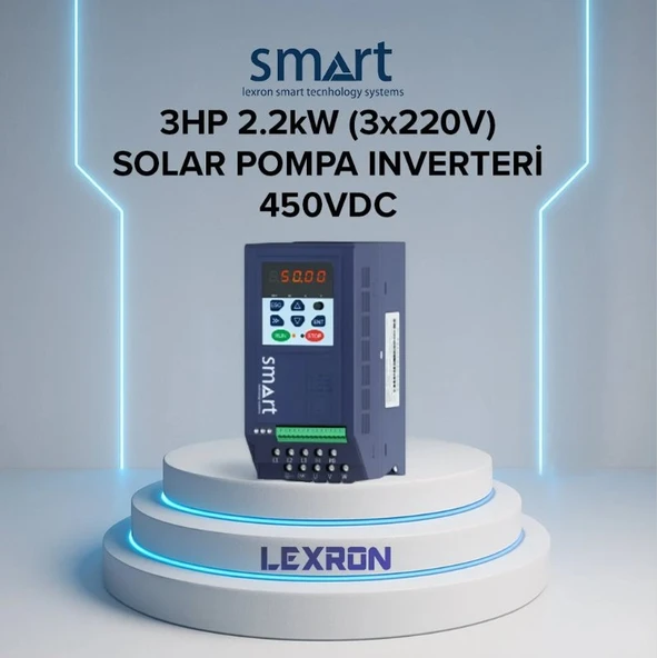 SMART - İnges 3 HP 2.2 KW 3x220 SOLAR POMPA İNVERTERİ - 220 Volt güneş enerji sistemi sürücüsü ürün görseli 1