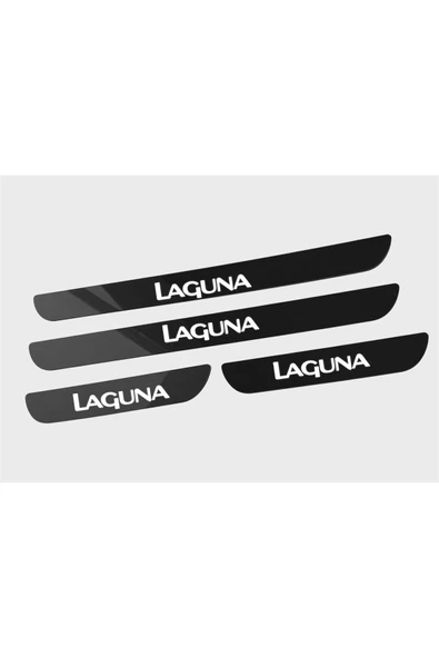 LAGUNA PLEKSİ KAPI EŞİĞİ PİANO BLACK 4 PARÇA - Resim 2