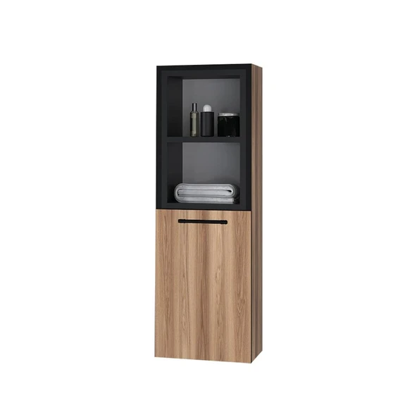 Denko Piramit 35 cm MDF Hazar Banyo Boy Dolabı ürün görseli 1