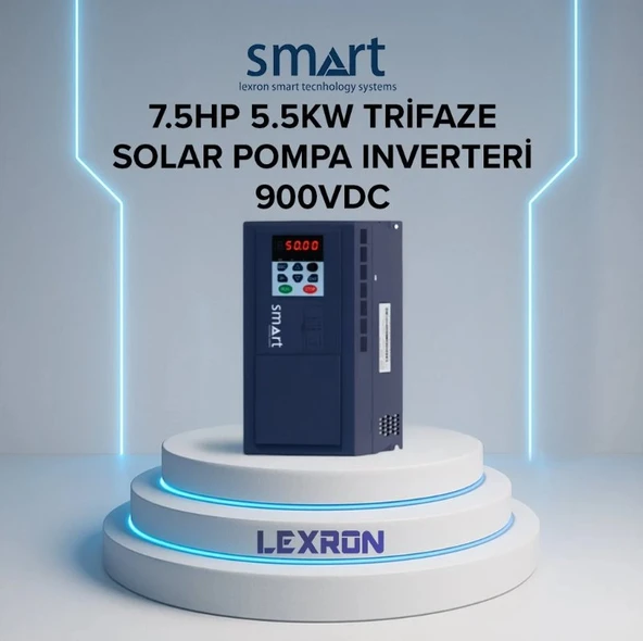 SMART - İnges 7.5 HP 5.5 KW TRİFAZE SOLAR POMPA İNVERTERİ - 380 Volt güneş enerji sistemi sürücüsü ürün görseli 1