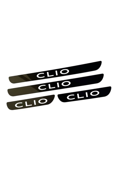 CLİO PLEKSİ KAPI EŞİĞİ PİANO BLACK 4 PARÇA - Resim 2