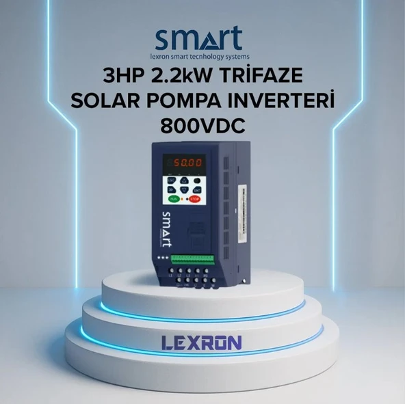 SMART - İnges 3 HP 2.2 KW TRİFAZE SOLAR POMPA İNVERTERİ - 380 Volt güneş enerji sistemi sürücüsü ürün görseli 1