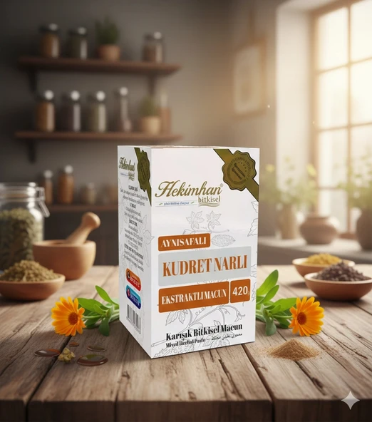 Hekimhan Kudret Narlı Macun ( Likopen Ve Lutein Deposu) 420 G ürün görseli 1