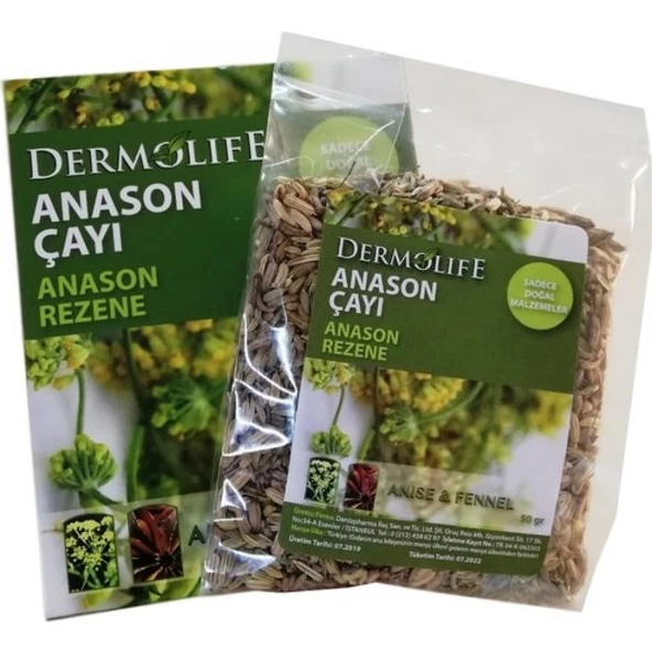 Dermolife Anason Çayı 50 gr ürün görseli 1