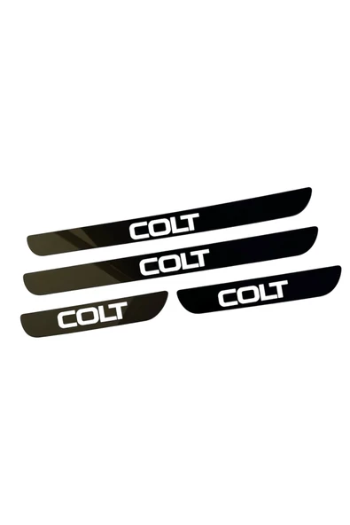 COLT PLEKSİ KAPI EŞİĞİ PİANO BLACK 4 PARÇA ürün görseli 1