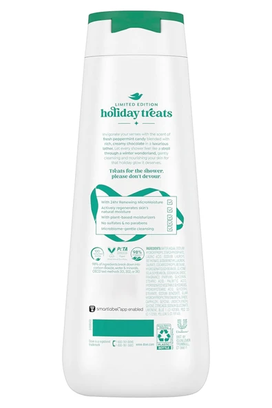 Dove Peppermint Bark Duş Jeli 680ML - Resim 2