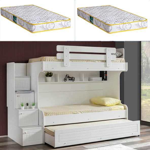Ranza, Su Yavrulu Ranza - 2 Adet Comfort Yatak  Beyaz ürün görseli 1