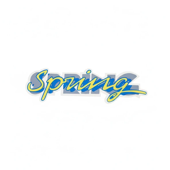Renault Spring Folyo Sticker Yazı ürün görseli 1