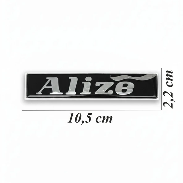 Renault Alize Damla Sticker Yazı - Resim 3