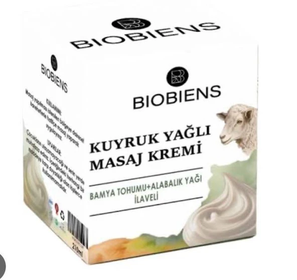 Biobiens Kuyruk Yağlı Masaj Kremi 210 Ml ürün görseli 1