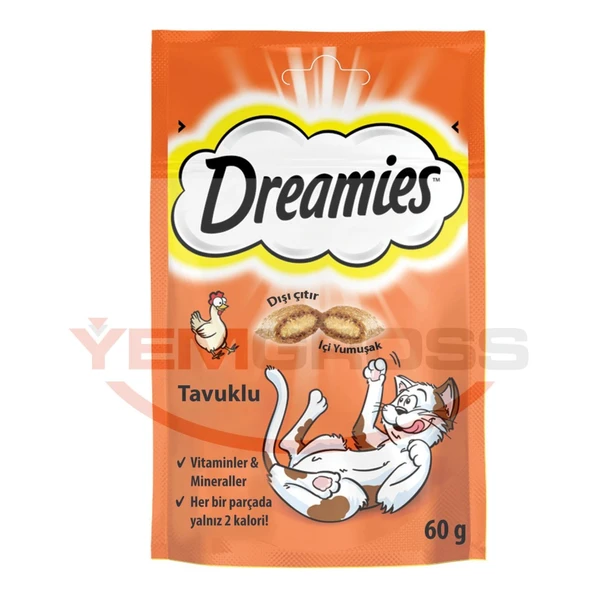 Dreamies Tavuklu Kedi Ödülü - 60 Gr ürün görseli 1