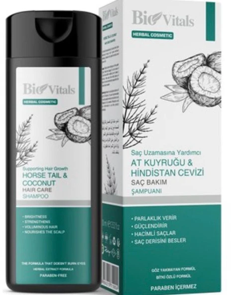 Bio Vitals At Kuyruğu Şampuanı 400 Ml ürün görseli 1