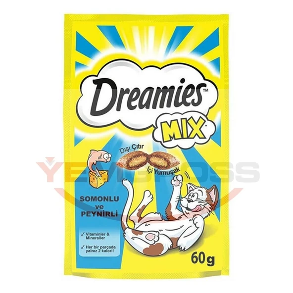 Dreamies Somonlu&Peynirlı Kedi Ödülü - 60 Gr ürün görseli 1