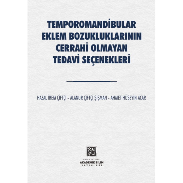 Temporomandibular Eklem Bozukluklarının Cerrahi Olmayan Tedavi Seçenekleri ürün görseli 1