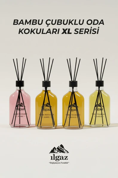 Vanilya Bambu Çubuklu Oda Kokusu 200 ML | XL Red Diffuser - Resim 8