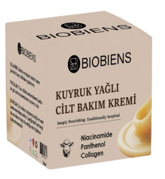 Biobiens Kuyruk Yağlı Cilt Bakım Kremi 50 Ml ürün görseli 1