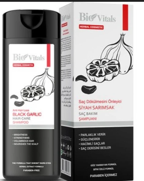 Bio Vitals Siyah Sarımsak Şampuanı 400 Ml ürün görseli 1