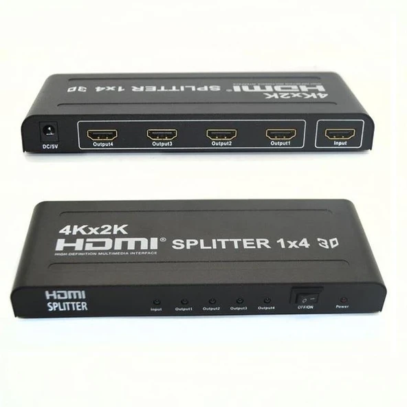 5121 4K Hdmi Switch Splitter 4 Port Çoklayıcı Çoğaltıcı ürün görseli 1