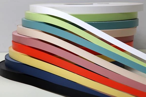 Portakal Çift Renk Bordo 22x1mm Pvc KenarBant 100M ürün görseli 1