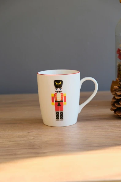 Tabak Evi Porselen Kurşun Asker Kulplu Mug Kupa 220 ml ürün görseli 1