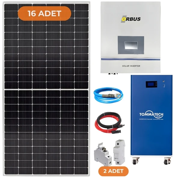 YapıSolar Eco 11 Kw İnverterli 15 Kw Lityum Depolamalı Solar Enerji Paketi ürün görseli 1
