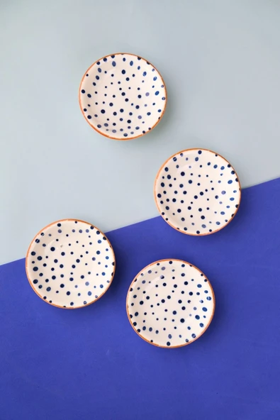 Tabak Evi Porselen Spotty Mini Kase Seti 9x2,50cm 4 Parça ürün görseli 1