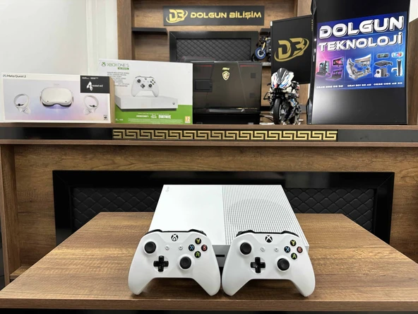 Microsoft Xbox One S 1TB CD'li Çift Kol (İKİNCİ EL) ürün görseli 1