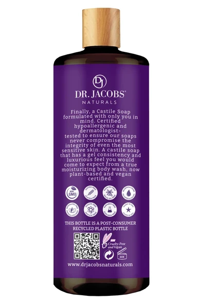 Dr. Jacobs Naturals Lavanta Özlü Bitkisel Duş Jeli 946ML - Resim 2