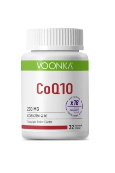 Voonka Coq10 200 Mg 30 Kapsül ürün görseli 1