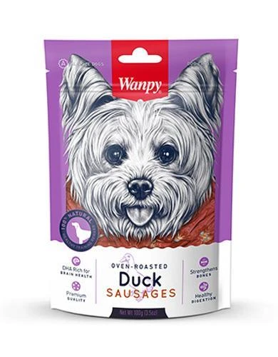 Wanpy Ördek Etli Sosis 100 gr Köpek Ödülü ürün görseli 1