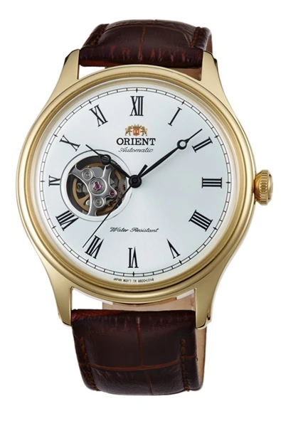 Orient Open Heart TAG00002W0 Kurmalı Otomatik Deri Kahverengi 43 mm Erkek Kol Saati ürün görseli 1