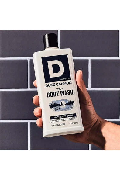 Duke Cannon Midnight Swim Duş Jeli 532ML - Resim 4