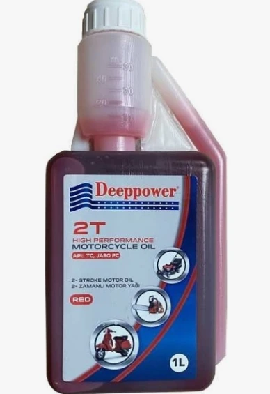 DEEPPOWER MOTORSİKLET YAĞ 2T (2 zamanlı)  12-1 LT ürün görseli 1