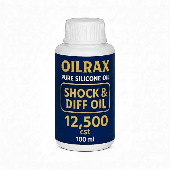 OILRAX PURE SILICONE OIL 12.500 CST - SHOCK & DIFF OIL 100 ML ürün görseli 1