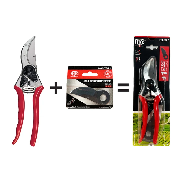 FELCO / 2 BUDAMA MAKASI ve ÜST BIÇAK  F-Tech 2/3 ürün görseli 1