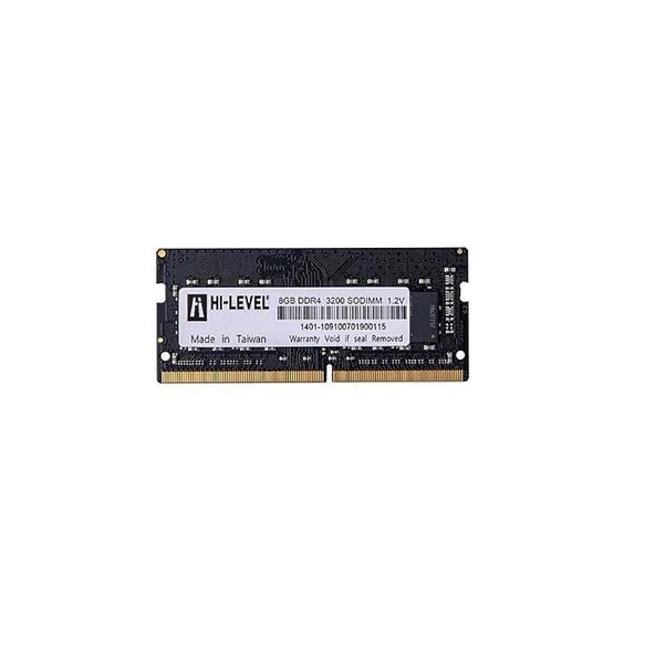 Hi-Level 8 GB 3200 MHz CL22 SODIMM HLV-SOPC25600D4/8G DDR4 Ram ürün görseli 1