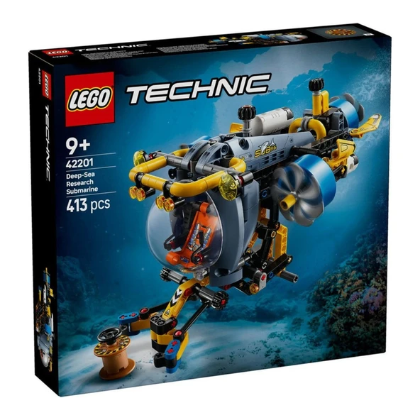 42201  Technic Derin Deniz Araştırma Denizaltısı 413 parça +9 yaş ürün görseli 1