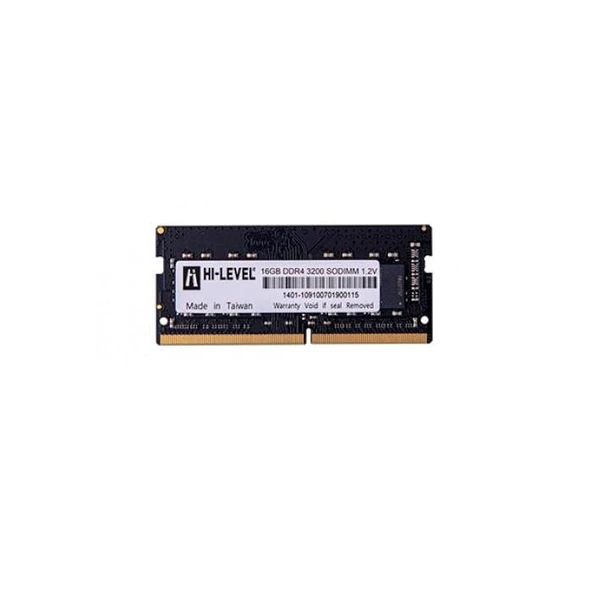 Hi-Level 16 GB 3200 MHz CL22 SODIMM HLV-SOPC25600D4/16G DDR4 Ram ürün görseli 1